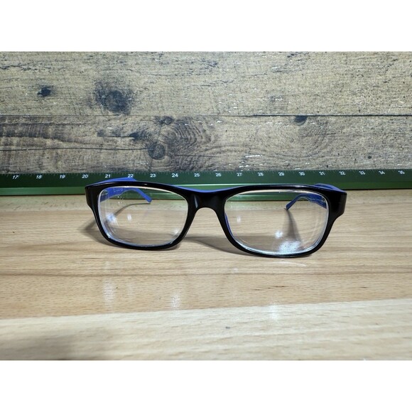 Ray-Ban Authentic Eyeglasses Black Blue Excellent Frames Only unisex - Picture 7 of 12